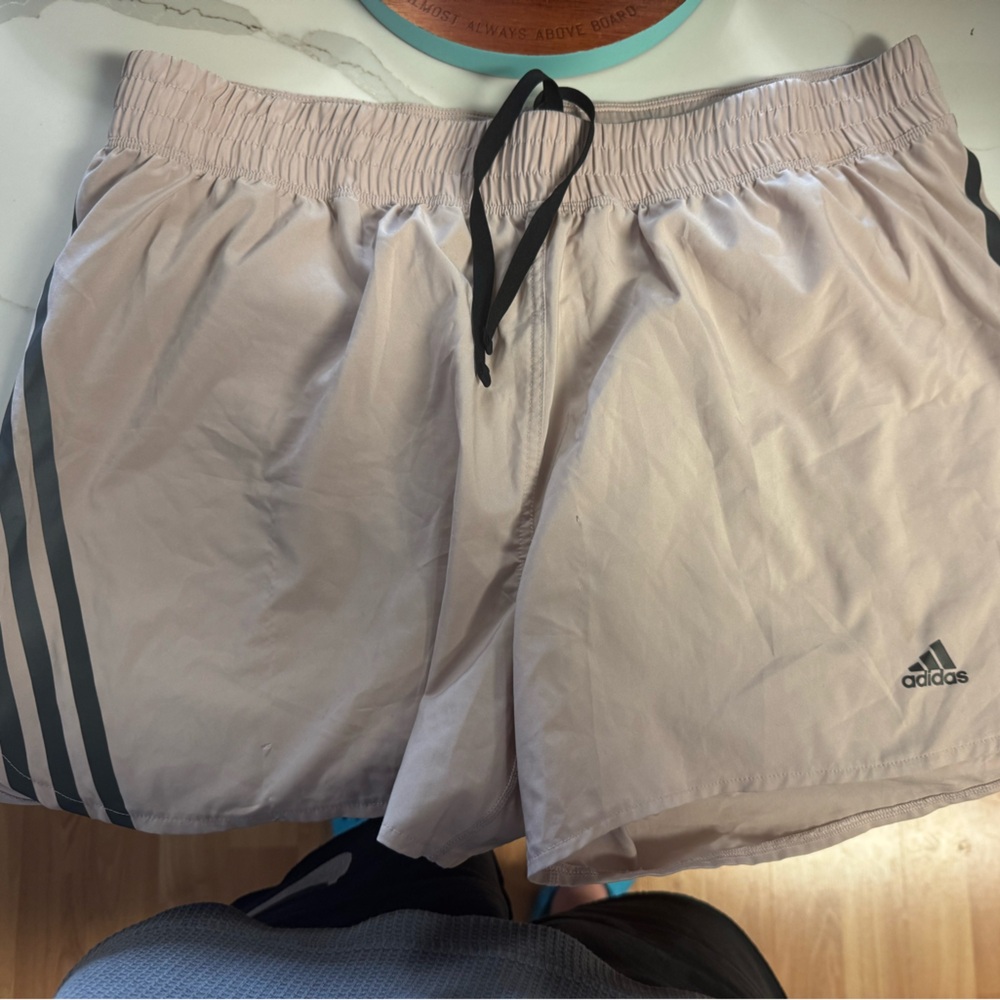 Adidas  Athletic Shorts with Elastic Waistband and Moisture-Wicking Fabric